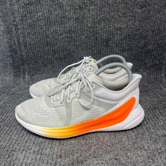 Lululemon Blissfeel Run Vapor Grey Orange Athletic Running Shoes Womens Size 8.5 - Picture 3 of 8